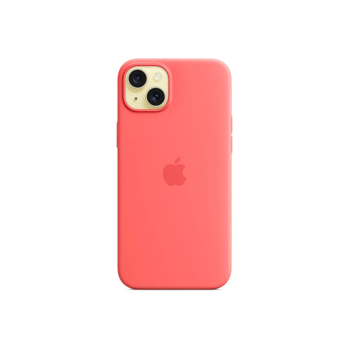 Apple silikonska maska za iPhone 15 Plus s MagSafe - guava — Apple silikonska maska za iPhone 15 Plus s MagSafe - guava