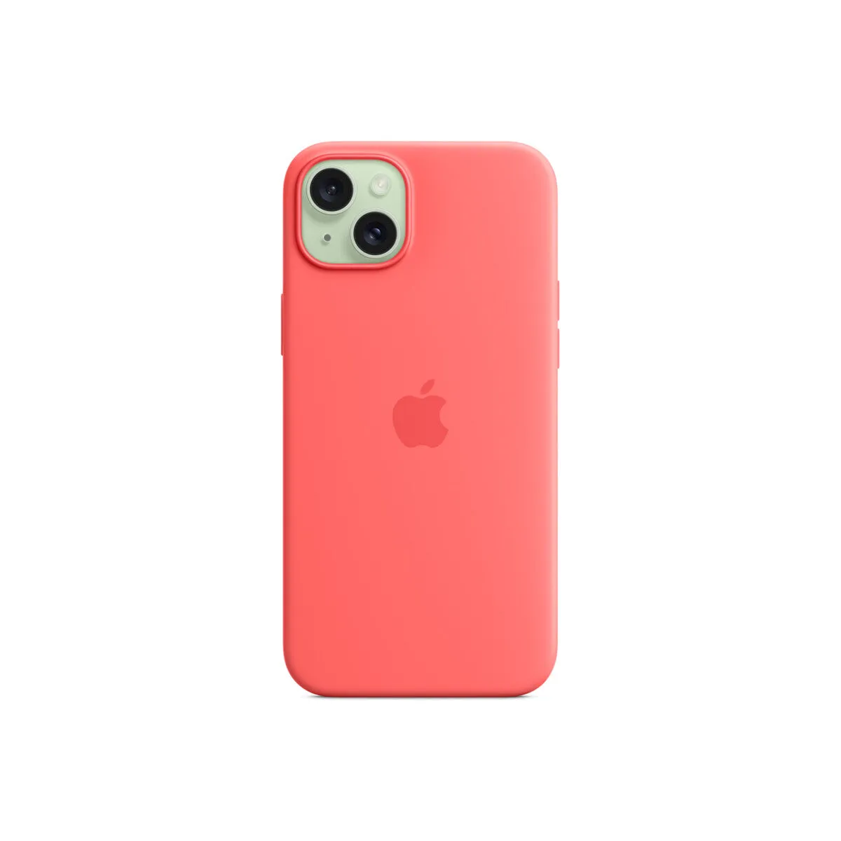 Apple silikonska maska za iPhone 15 Plus s MagSafe - guava — Apple silikonska maska za iPhone 15 Plus s MagSafe - guava