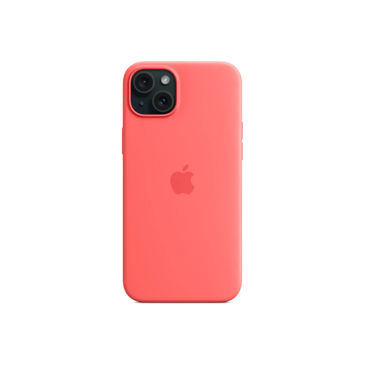 Apple silikonska maska za iPhone 15 Plus s MagSafe - guava — Apple silikonska maska za iPhone 15 Plus s MagSafe - guava
