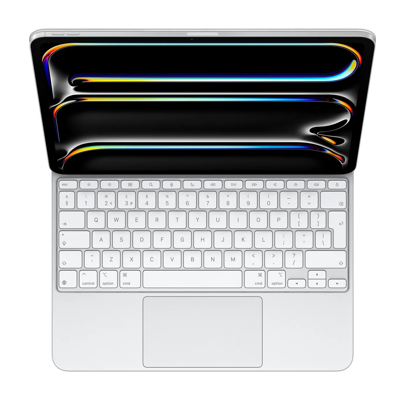 Apple Magic Keyboard za iPad Pro 13-inčni (M4) - međunarodna engleska - bijela — Apple Magic Keyboard za iPad Pro 13-inčni (M4) - međunarodna engleska - bijela