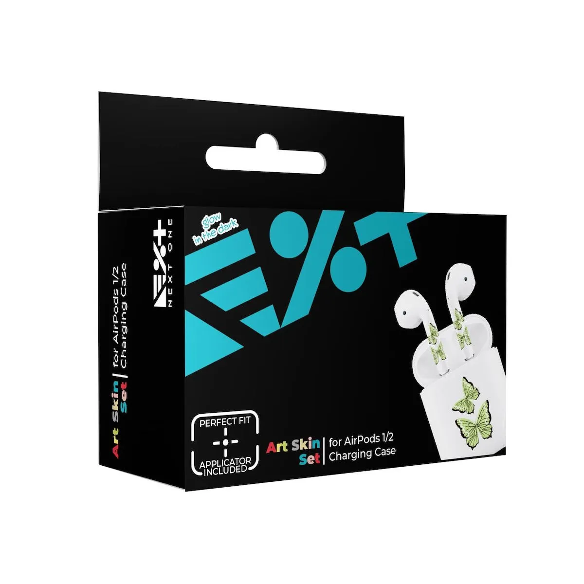 Next One ArtSkin naljepnica za AirPods (1. i 2. gen) - Glowing Butterfly — Next One ArtSkin naljepnica za AirPods (1. i 2. gen) - Glowing Butterfly