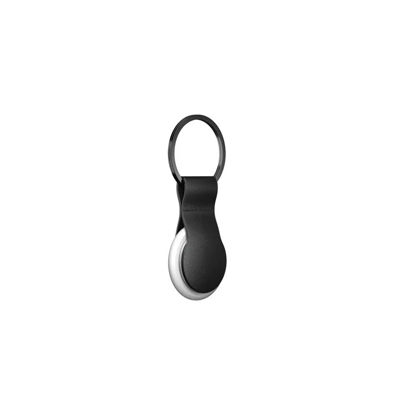 Nomad Leather Loop za Apple AirTag - crna — Nomad Leather Loop za Apple AirTag - crna