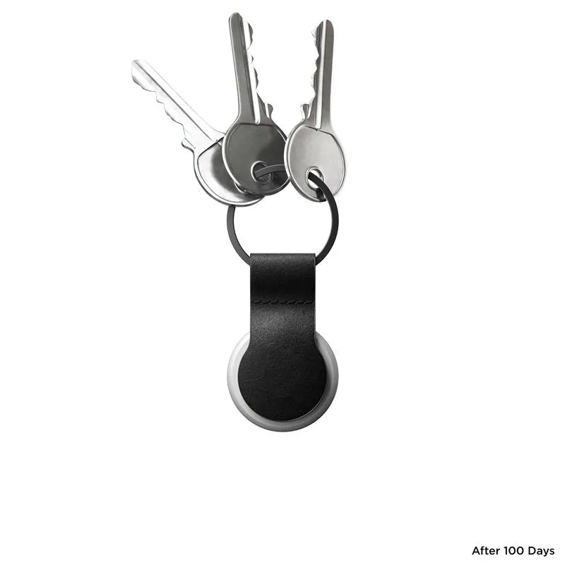 Nomad Leather Loop za Apple AirTag - crna — Nomad Leather Loop za Apple AirTag - crna