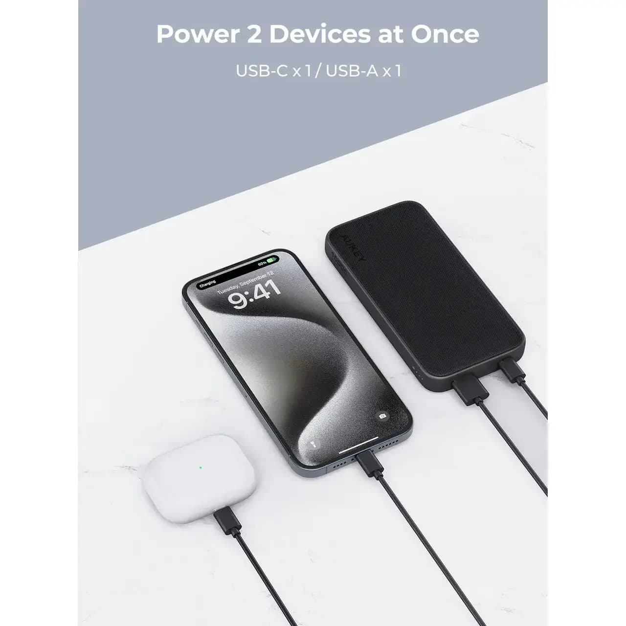 AUKEY Spark Go 10000 Fast Charging Power Bank — AUKEY Spark Go 10000 Fast Charging Power Bank