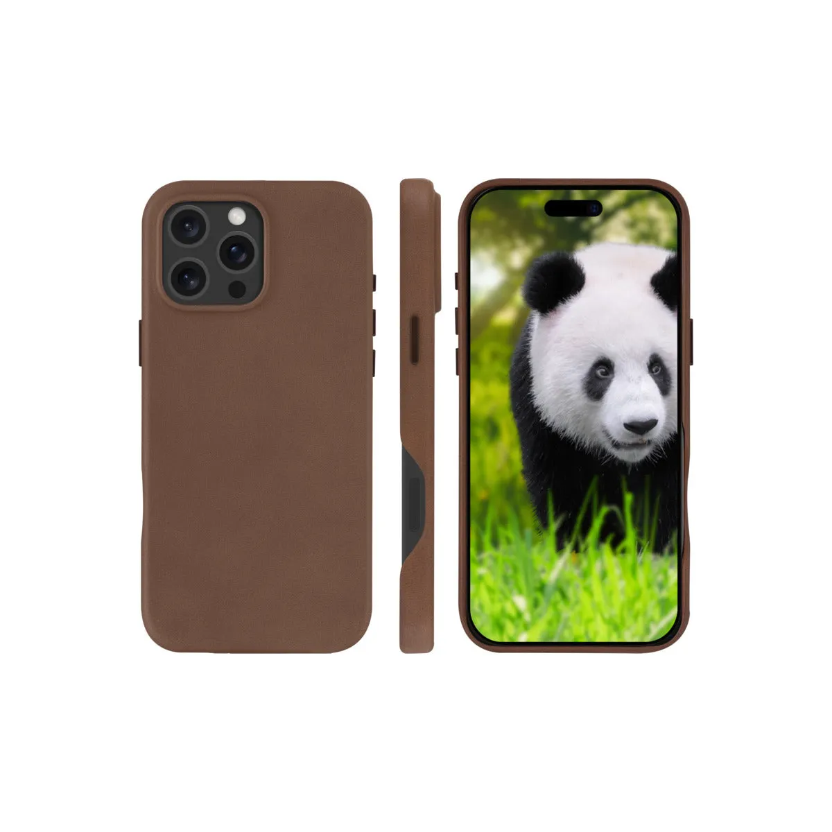 DBRAMANTE1928 Roskilde maska za iPhone 16 Pro Max - tamno smeđa - kompatibilna s MagSafeom — DBRAMANTE1928 Roskilde maska za iPhone 16 Pro Max - tamno smeđa - kompatibilna s MagSafeom
