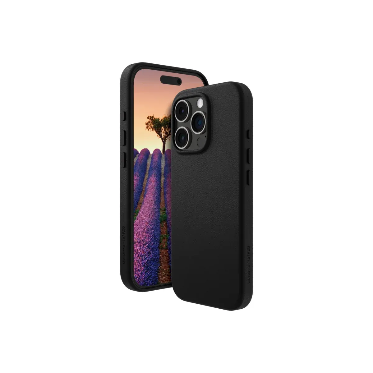 DBRAMANTE1928 Roskilde maska za iPhone 16 Pro Max - crna - kompatibilna s MagSafeom — DBRAMANTE1928 Roskilde maska za iPhone 16 Pro Max - crna - kompatibilna s MagSafeom