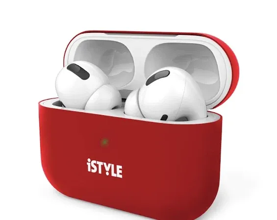 iStyle Silicone Cover AirPods 3 - crvena — iStyle Silicone Cover AirPods 3 - crvena