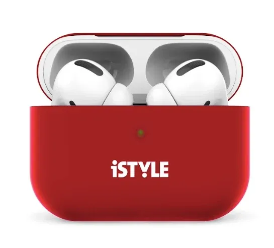 iStyle Silicone Cover AirPods 3 - crvena — iStyle Silicone Cover AirPods 3 - crvena