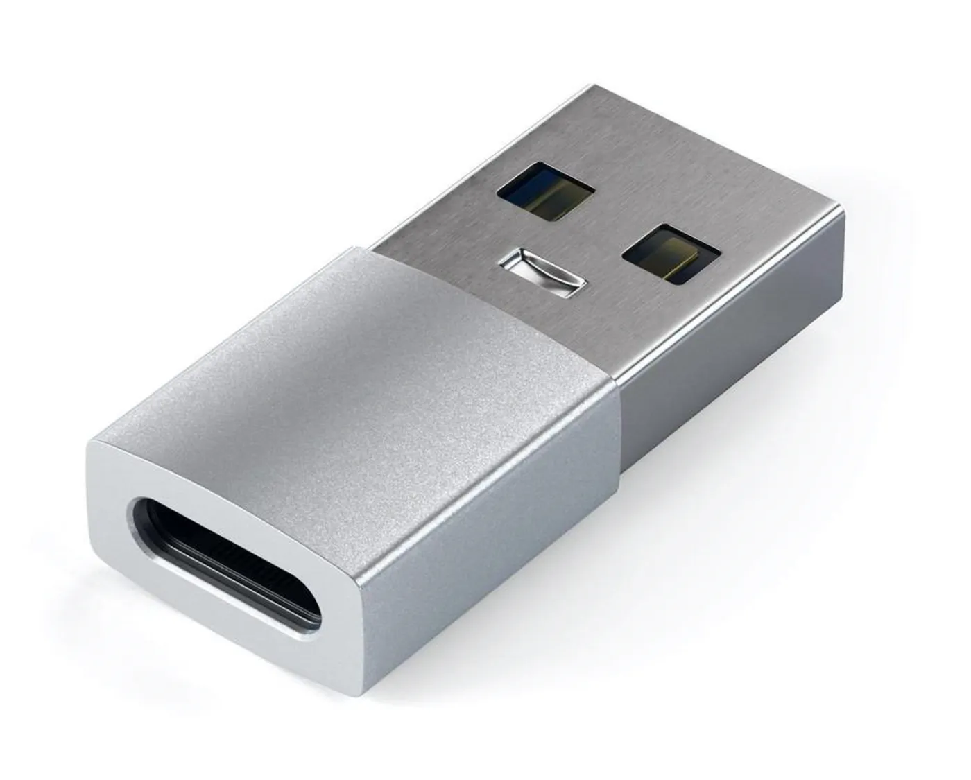 Satechi USB-A to USB-C adapter - srebrna — Satechi USB-A to USB-C adapter - srebrna