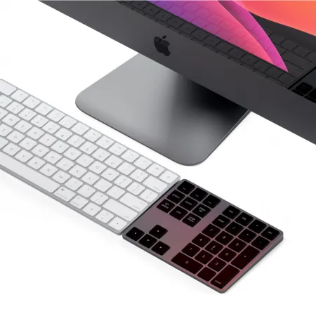 Satechi Aluminum Bluetooth Extended Keypad - svemirski siva — Satechi Aluminum Bluetooth Extended Keypad - svemirski siva