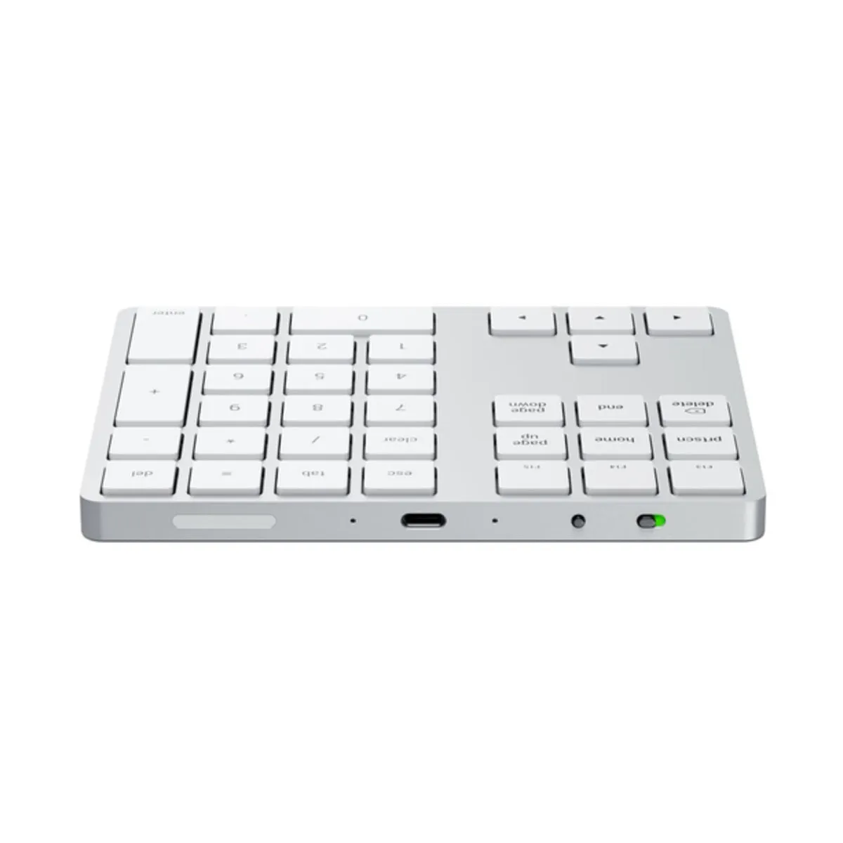 Satechi Aluminum Bluetooth Extended Keypad - srebrna — Satechi Aluminum Bluetooth Extended Keypad - srebrna