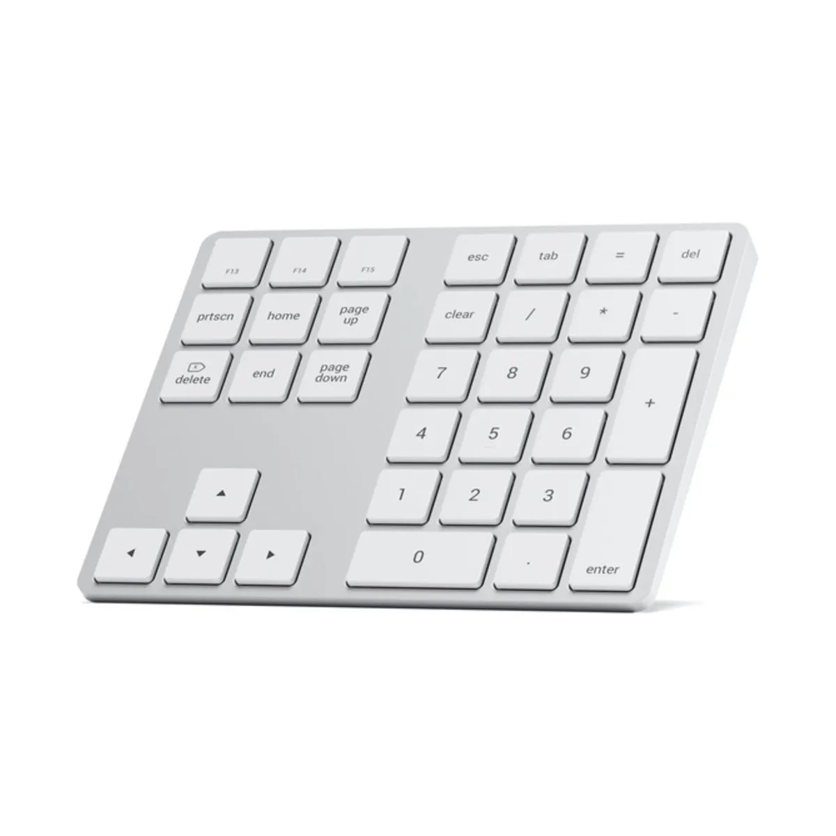 Satechi Aluminum Bluetooth Extended Keypad - srebrna — Satechi Aluminum Bluetooth Extended Keypad - srebrna