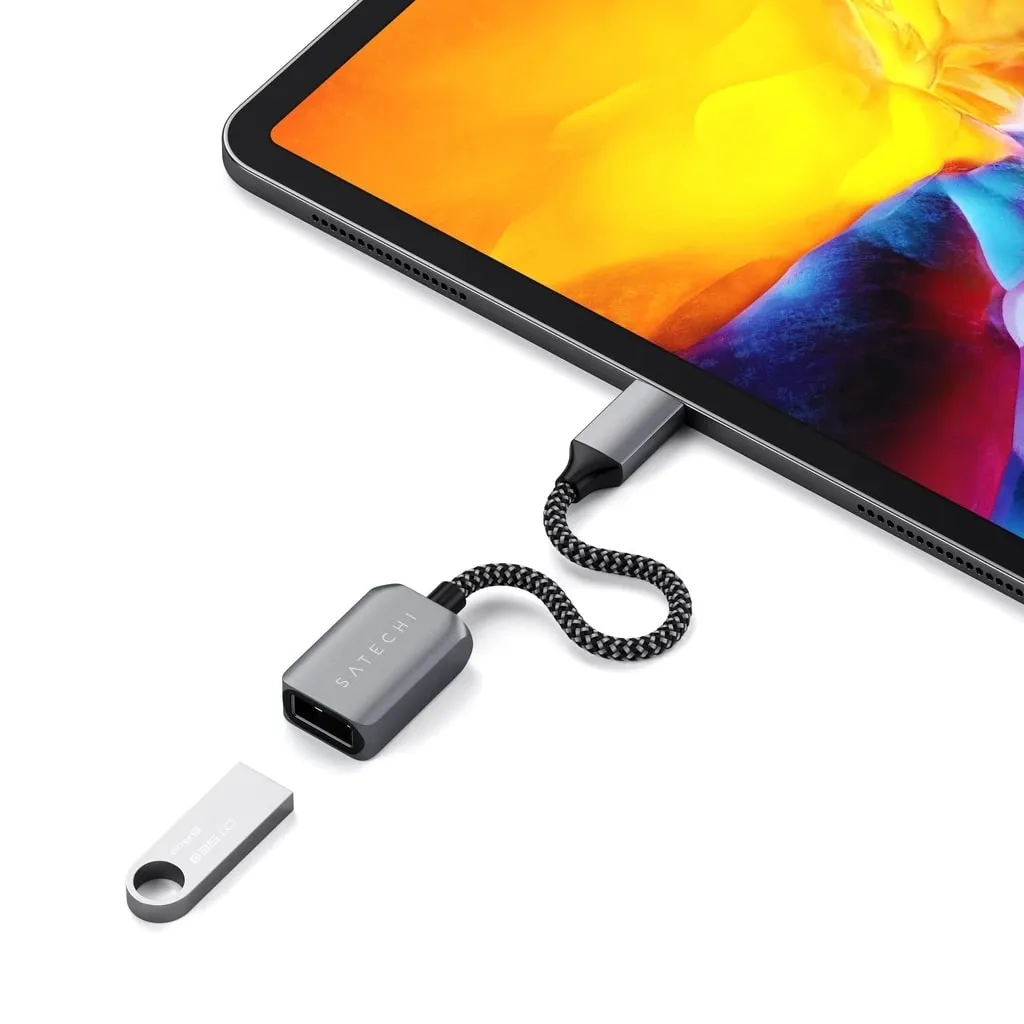 Satechi USB-C to USB 3.0 adapter - svemirski siva — Satechi USB-C to USB 3.0 adapter - svemirski siva