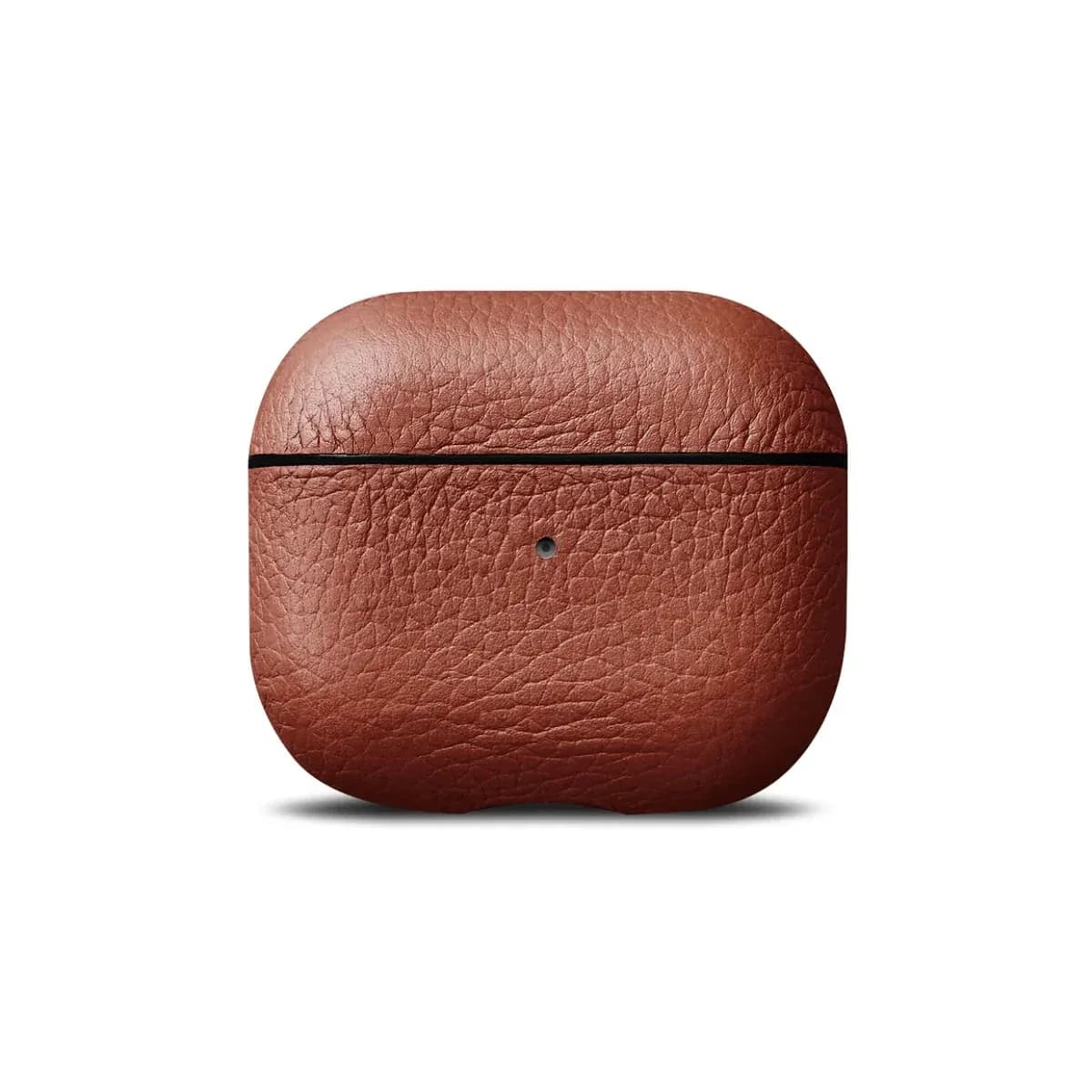 WOOLNUT kožna futrola za AirPods (3. gen) - konjak — WOOLNUT kožna futrola za AirPods (3. gen) - konjak