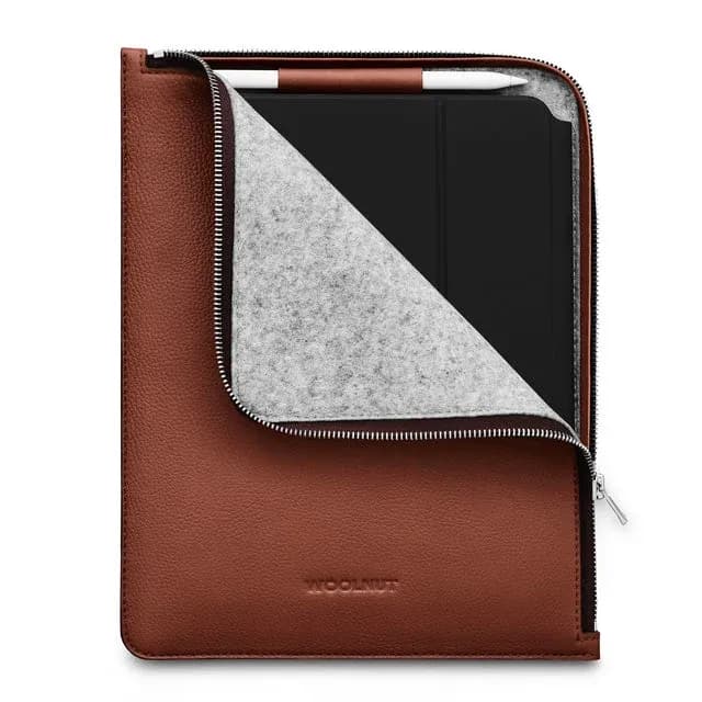 WOOLNUT kožna futrola za iPad Pro 11" i iPad Air - konjak — WOOLNUT kožna futrola za iPad Pro 11" i iPad Air - konjak