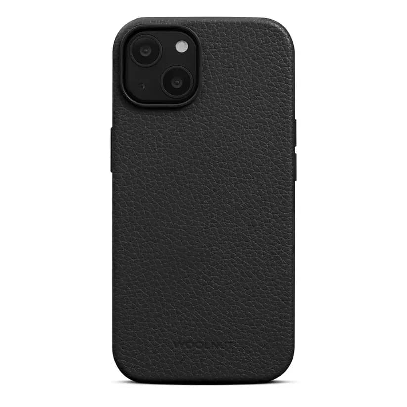 WOOLNUT kožna maska za iPhone 14 - crna — WOOLNUT kožna maska za iPhone 14 - crna
