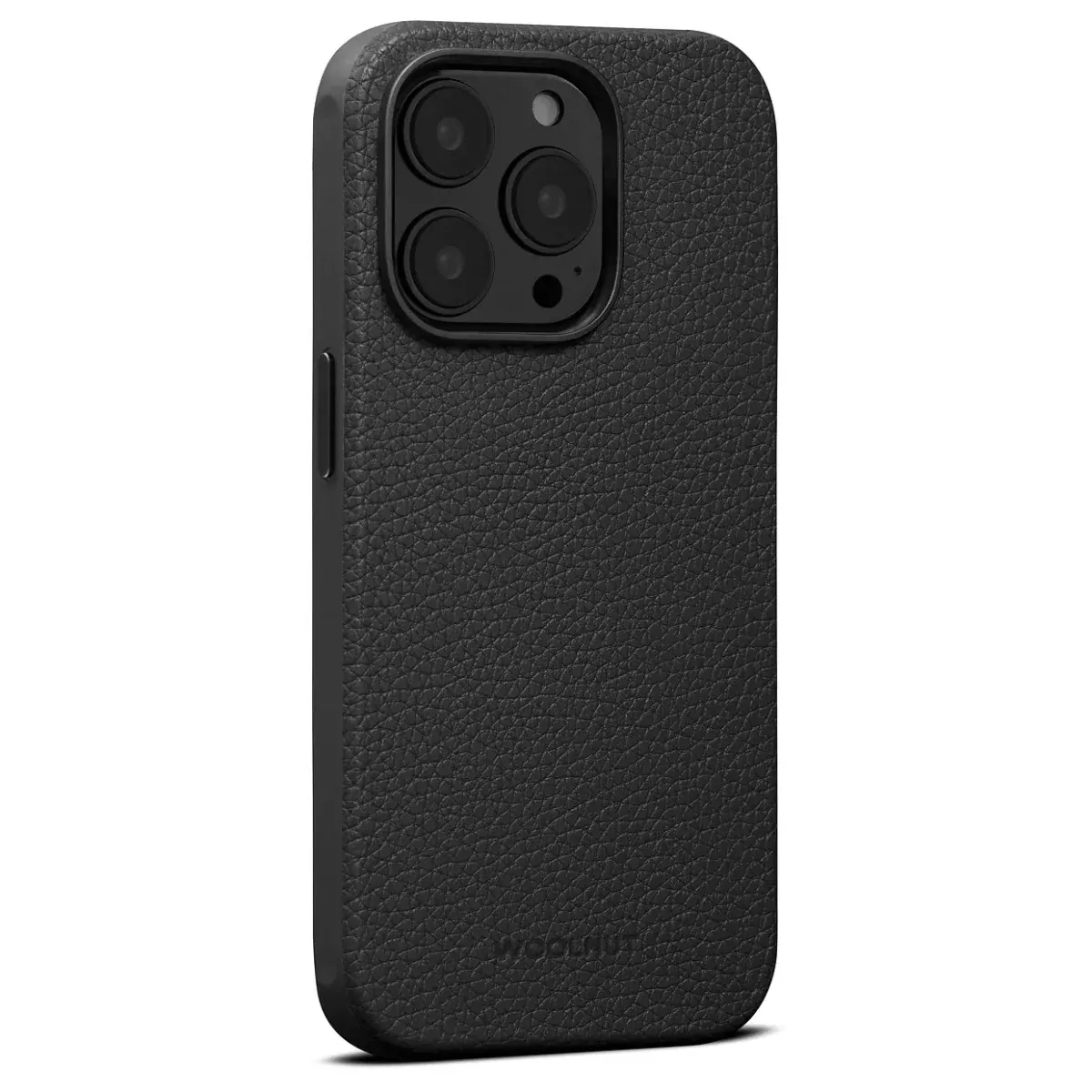 WOOLNUT kožna maska za iPhone 14 - crna — WOOLNUT kožna maska za iPhone 14 - crna