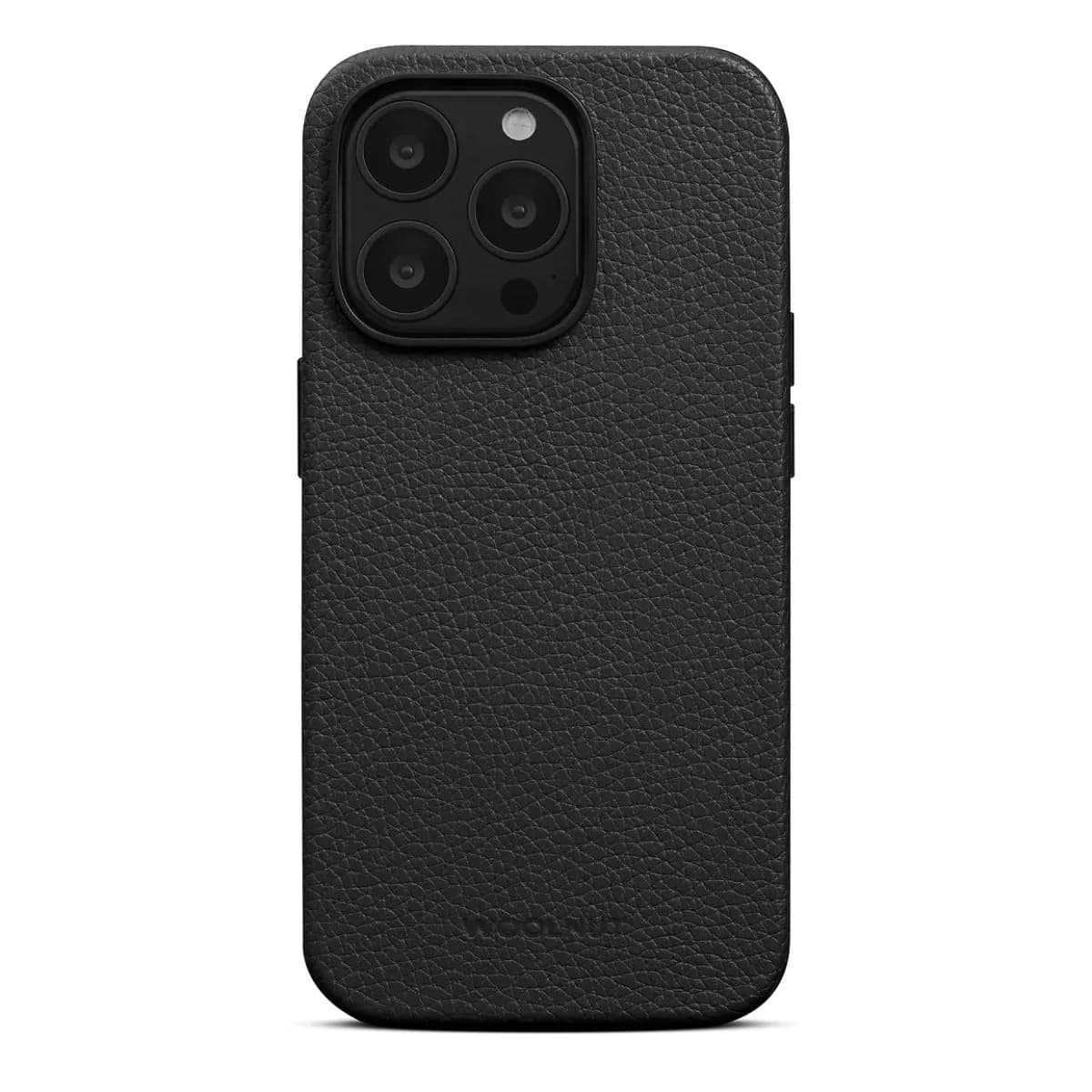 WOOLNUT kožna maska za iPhone 14 - crna — WOOLNUT kožna maska za iPhone 14 - crna