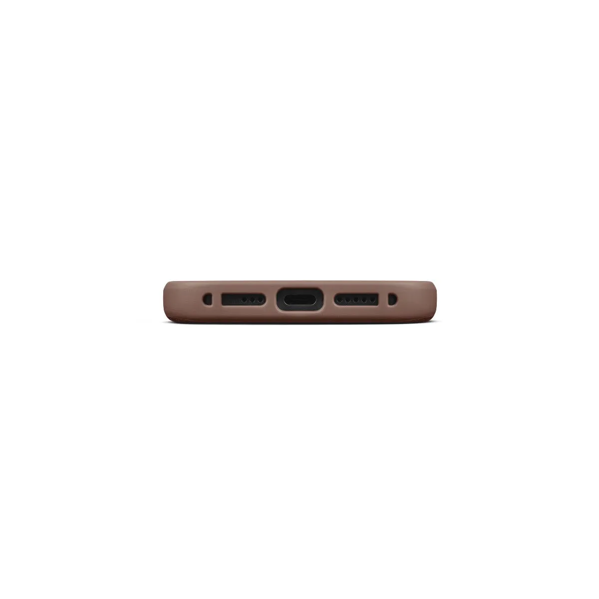 WOOLNUT kožna maska za iPhone 15 - konjak — WOOLNUT kožna maska za iPhone 15 - konjak