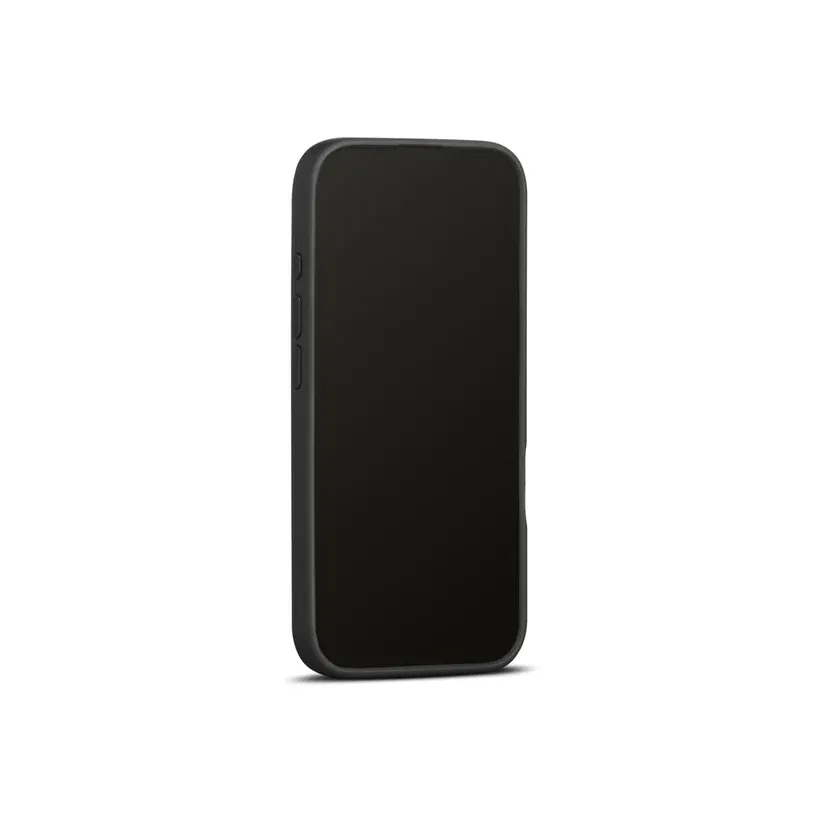 Woolnut kožna maska za iPhone 16 - crna — Woolnut kožna maska za iPhone 16 - crna