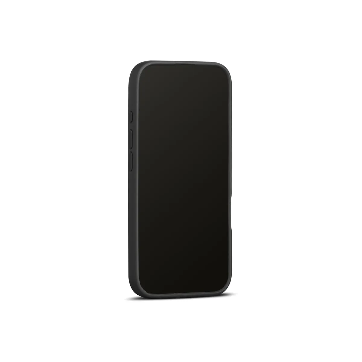Woolnut kožna maska za iPhone 16 Pro - crna — Woolnut kožna maska za iPhone 16 Pro - crna