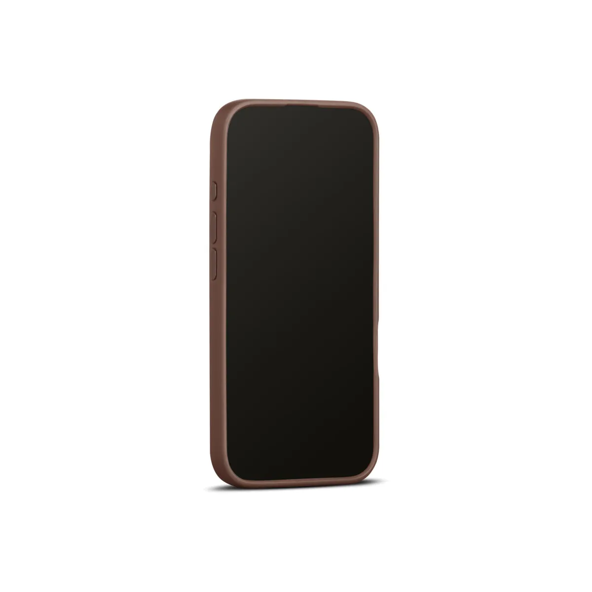 Woolnut kožna maska za iPhone 16 Pro - konjak — Woolnut kožna maska za iPhone 16 Pro - konjak