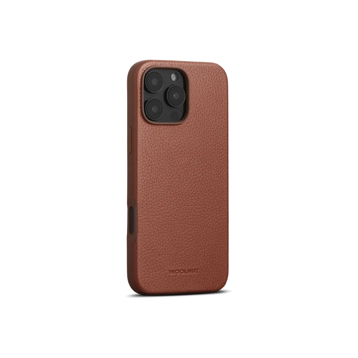 Woolnut kožna maska za iPhone 16 Pro Max - konjak — Woolnut kožna maska za iPhone 16 Pro Max - konjak