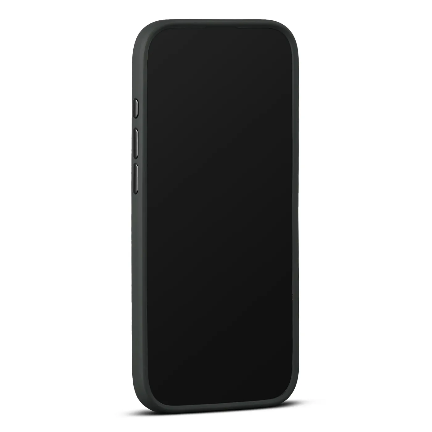 Woolnut kožna maska za iPhone 17 Air - crna — Woolnut kožna maska za iPhone 17 Air - crna