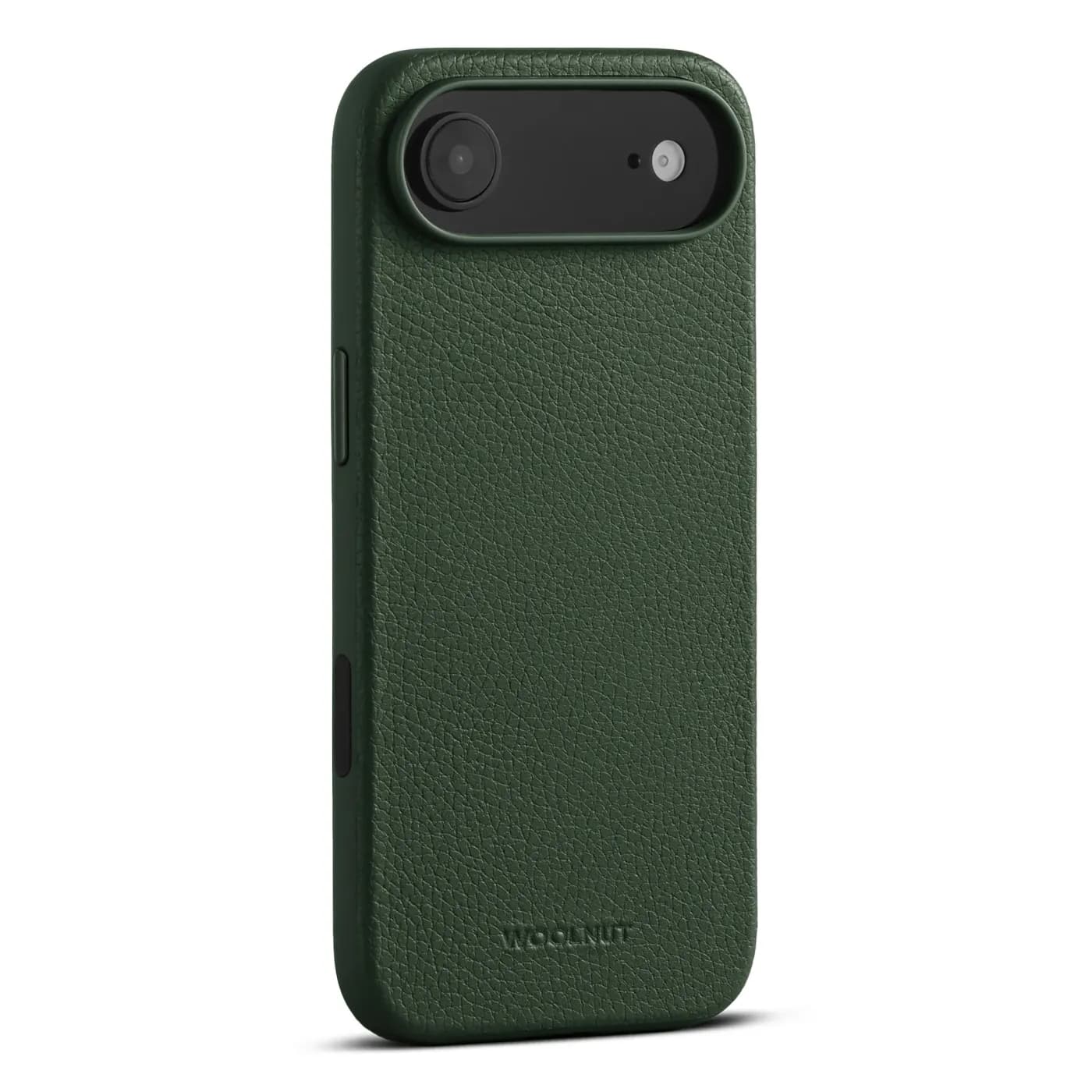 Woolnut kožna maska za iPhone 17 Air - zelena — Woolnut kožna maska za iPhone 17 Air - zelena