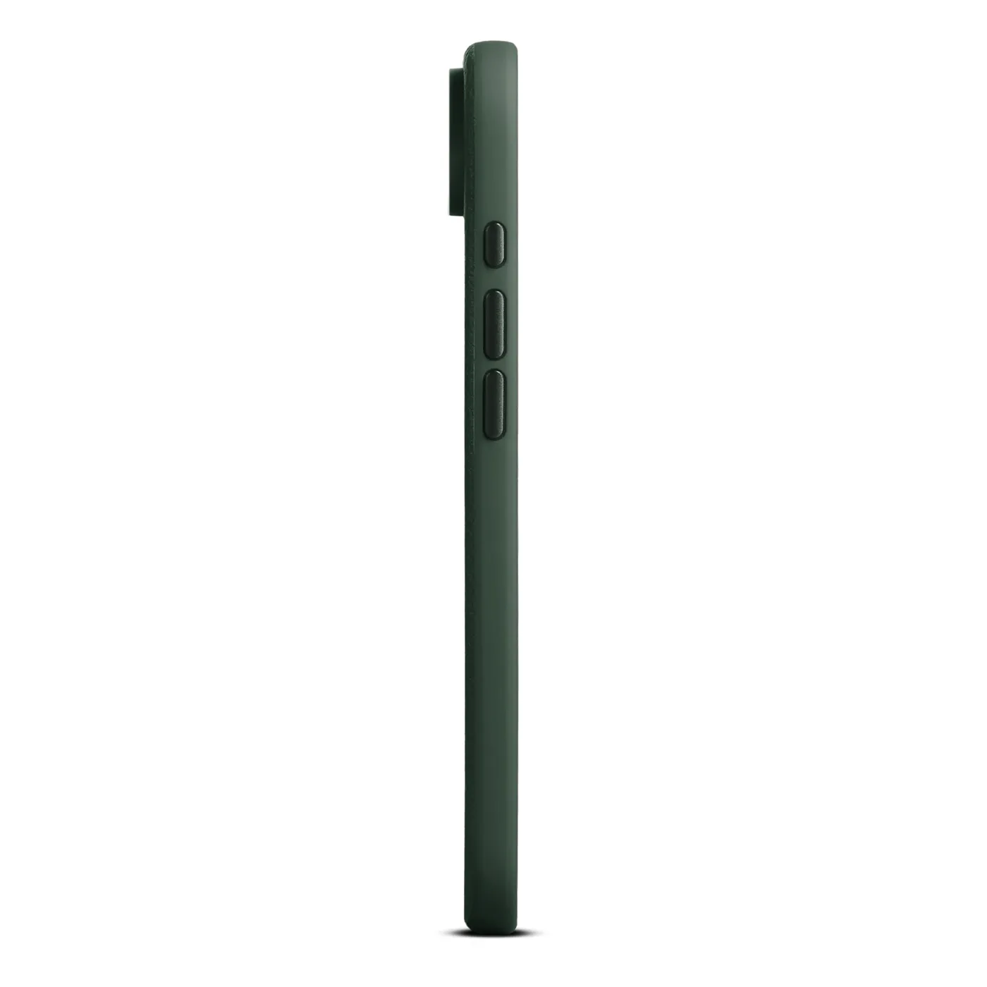 Woolnut kožna maska za iPhone 17 Air - zelena — Woolnut kožna maska za iPhone 17 Air - zelena