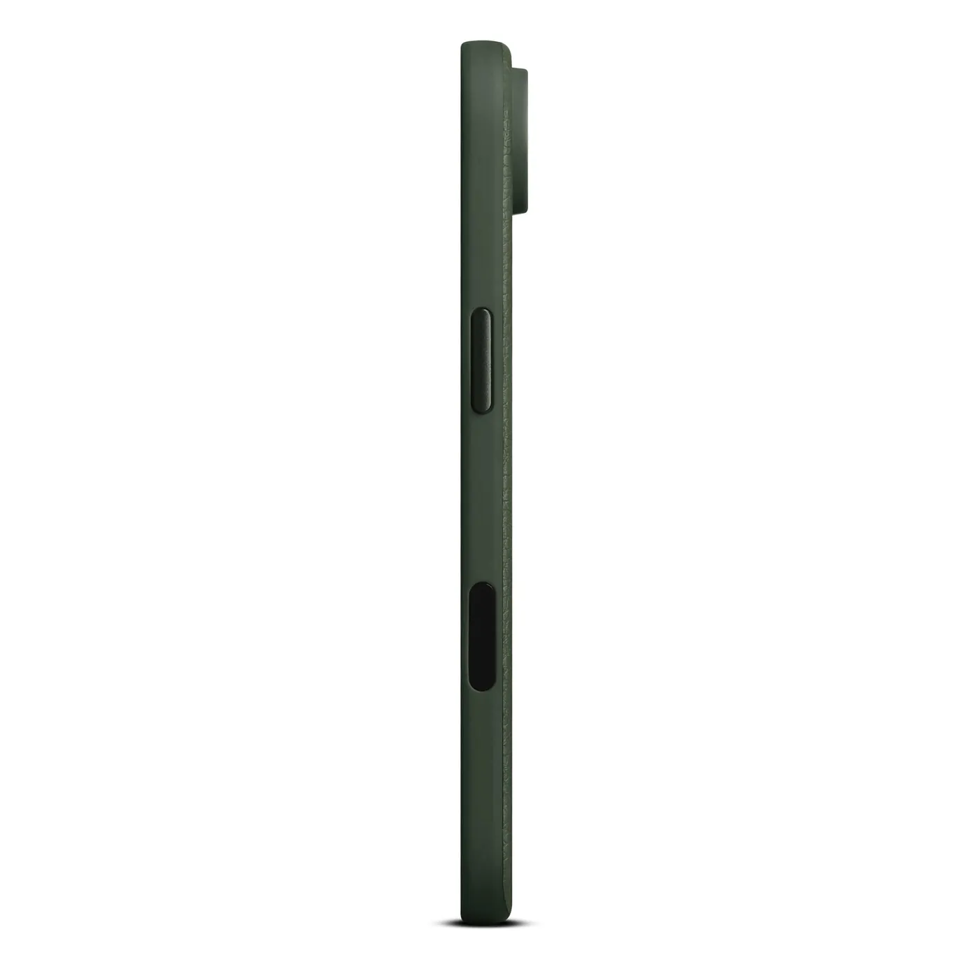 Woolnut kožna maska za iPhone 17 Air - zelena — Woolnut kožna maska za iPhone 17 Air - zelena