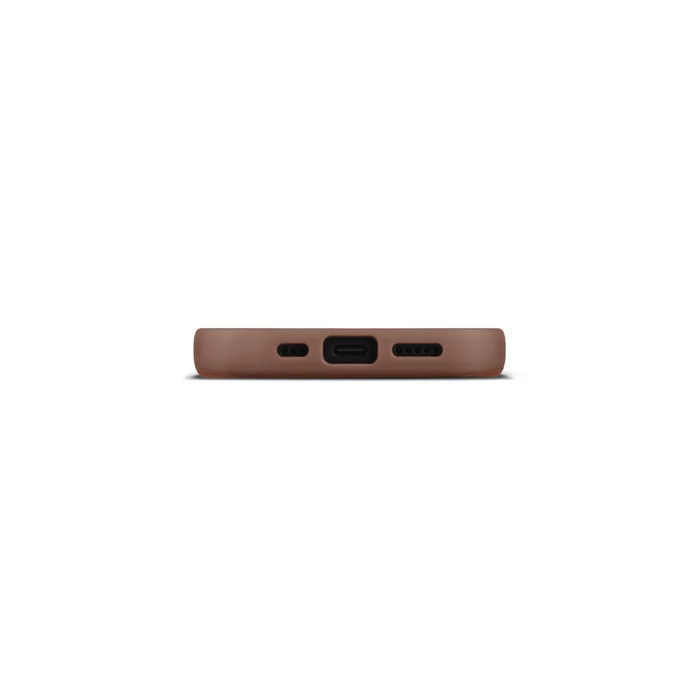 Woolnut kožna maska za iPhone 17 - konjak — Woolnut kožna maska za iPhone 17 - konjak