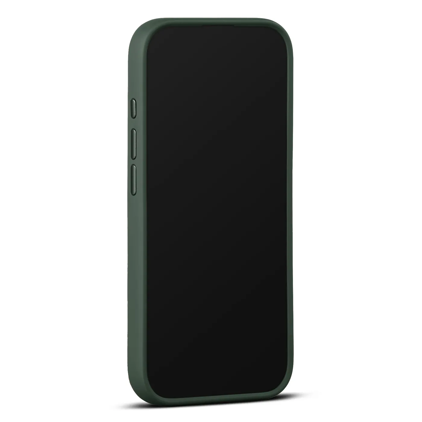 Woolnut kožna maska za iPhone 17 - zelena — Woolnut kožna maska za iPhone 17 - zelena