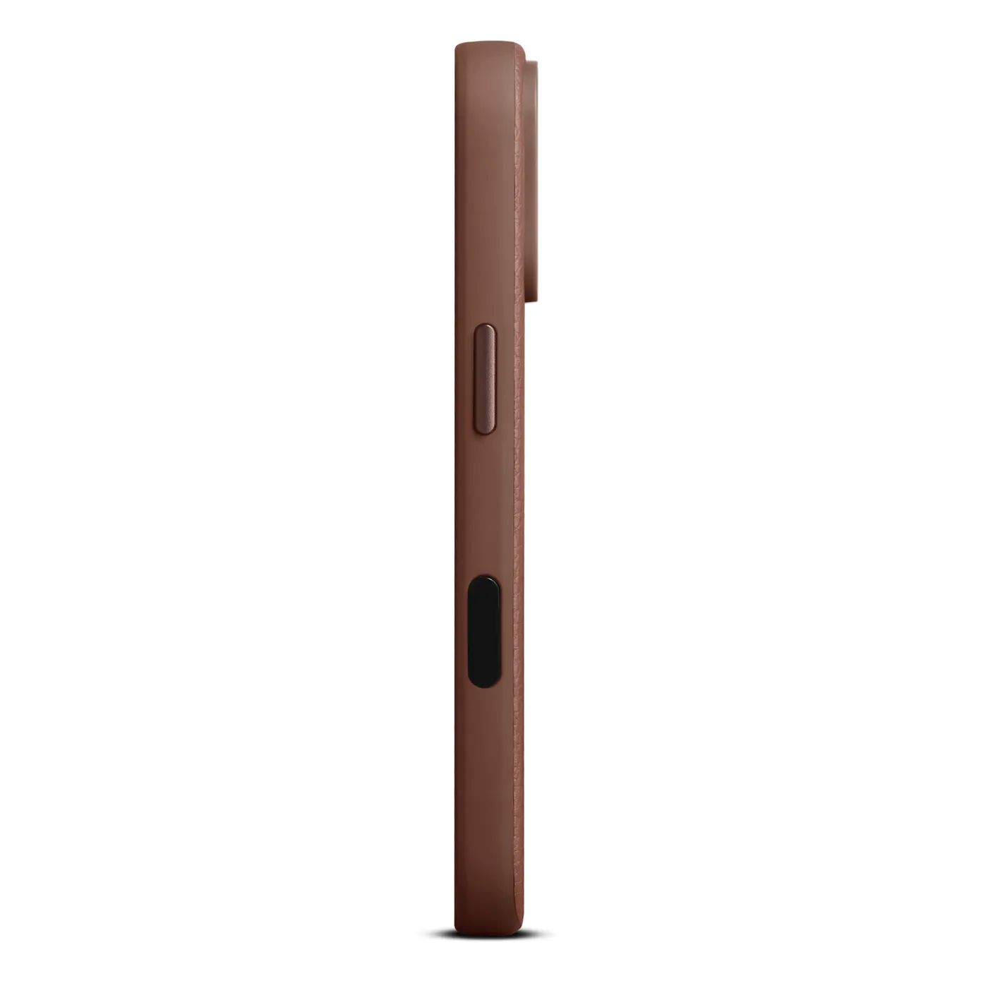 Woolnut kožna maska za iPhone 17 Pro - konjak — Woolnut kožna maska za iPhone 17 Pro - konjak