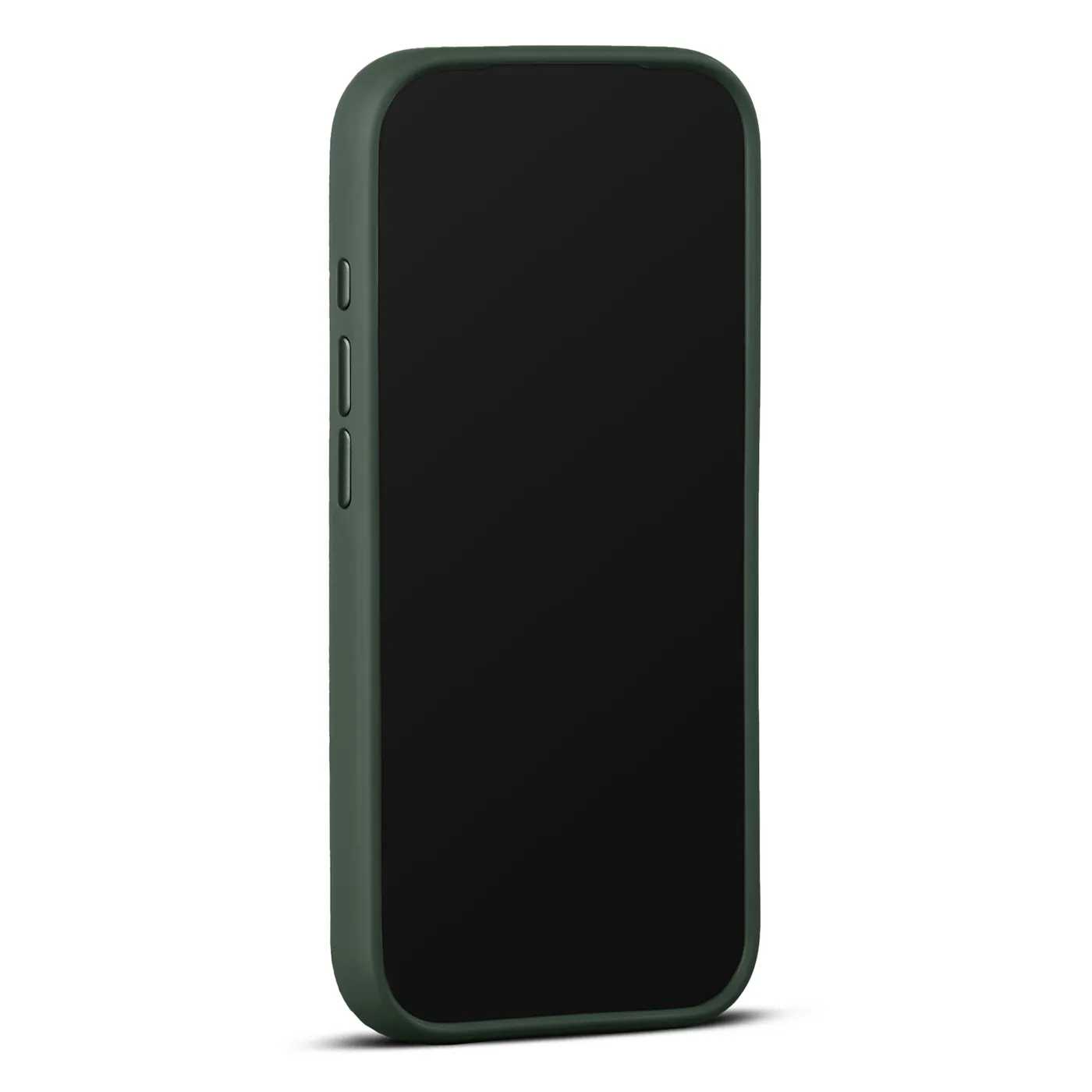 Woolnut kožna maska za iPhone 17 Pro - zelena — Woolnut kožna maska za iPhone 17 Pro - zelena