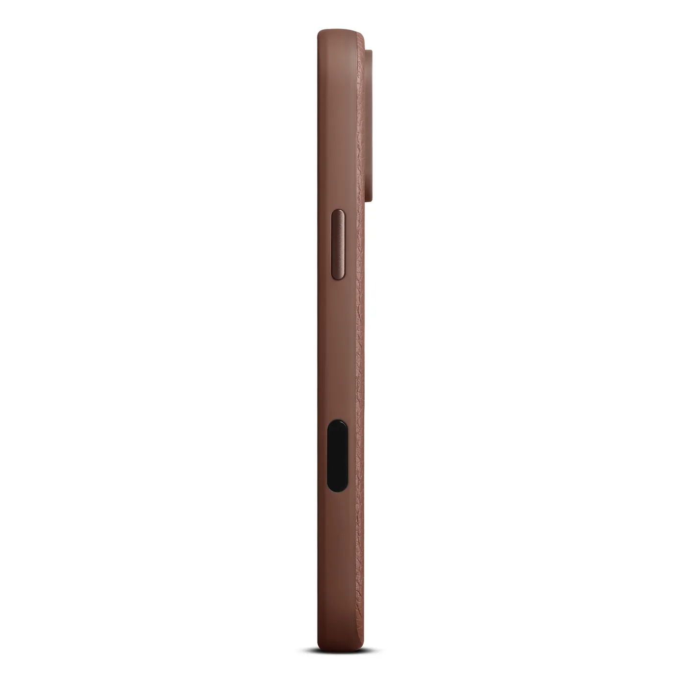 Woolnut kožna maska za iPhone 17 Pro Max - konjak — Woolnut kožna maska za iPhone 17 Pro Max - konjak