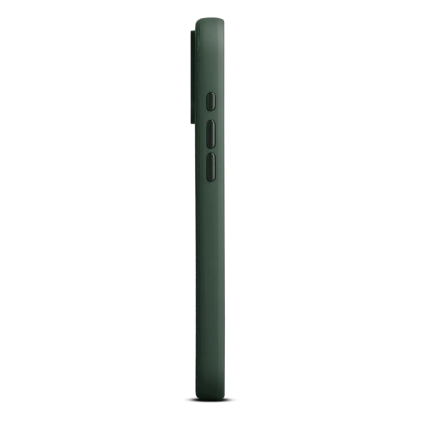 Woolnut kožna maska za iPhone 17 Pro Max - zelena — Woolnut kožna maska za iPhone 17 Pro Max - zelena