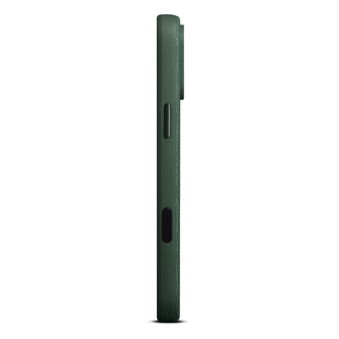 Woolnut kožna maska za iPhone 17 Pro Max - zelena — Woolnut kožna maska za iPhone 17 Pro Max - zelena