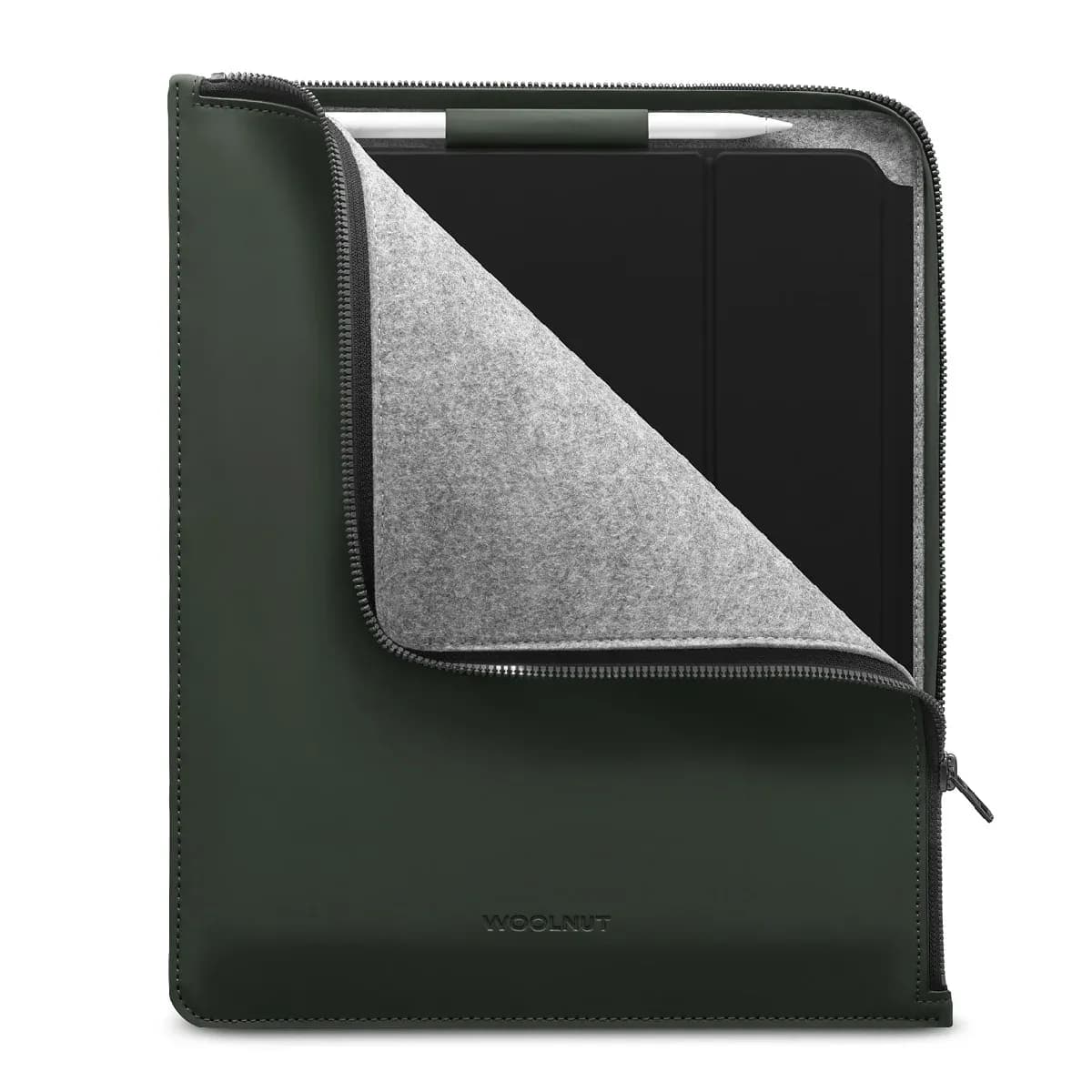 WOOLNUT mat futrola za iPad Pro 12.9" - zelena — WOOLNUT mat futrola za iPad Pro 12.9" - zelena