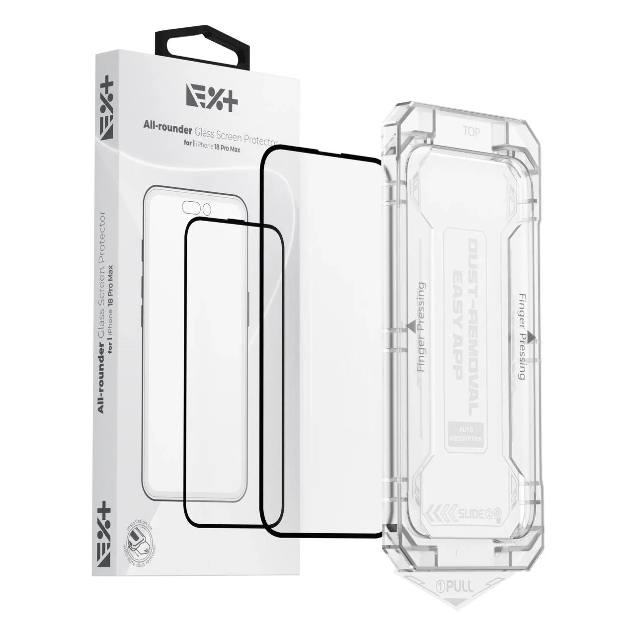 NOA All-Rounder zaštitno staklo za zaslon za iPhone 18 Pro Max — NOA All-Rounder zaštitno staklo za zaslon za iPhone 18 Pro Max