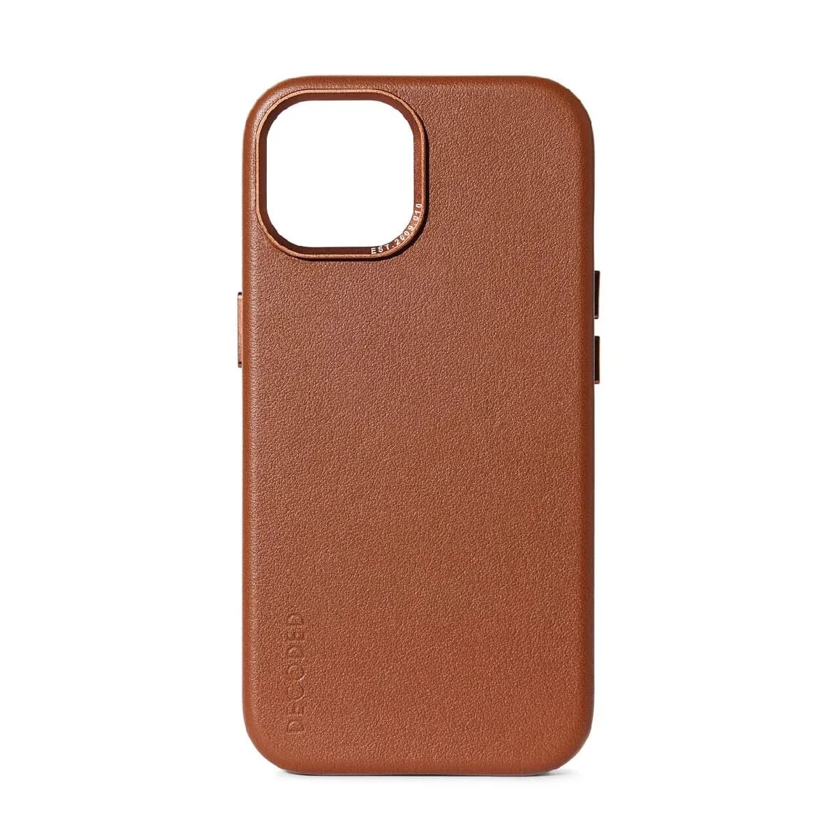 Decoded BackCover za iPhone 15 - svijetlosmeđa — Decoded BackCover za iPhone 15 - svijetlosmeđa