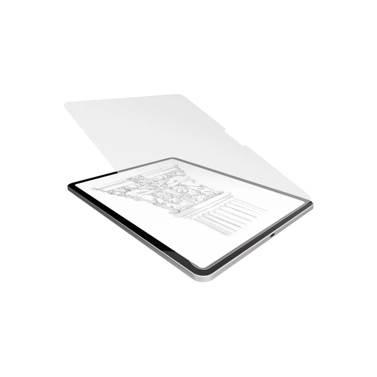 Next One zaštita zaslona s teksturom papira za iPad Air 13" M2 — Next One zaštita zaslona s teksturom papira za iPad Air 13" M2