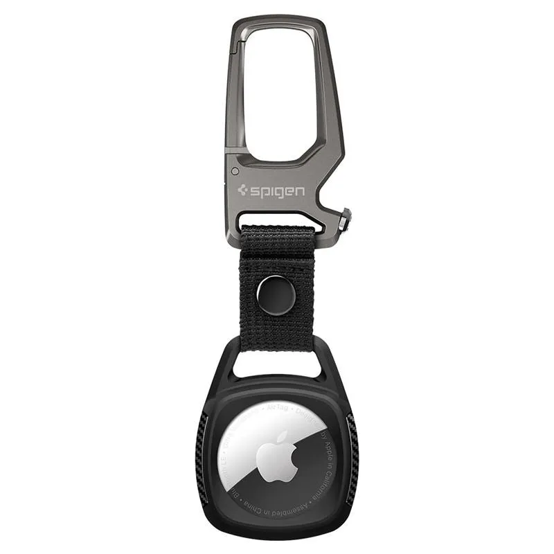 Spigen Rugged Armor za AirTag - crna — Spigen Rugged Armor za AirTag - crna