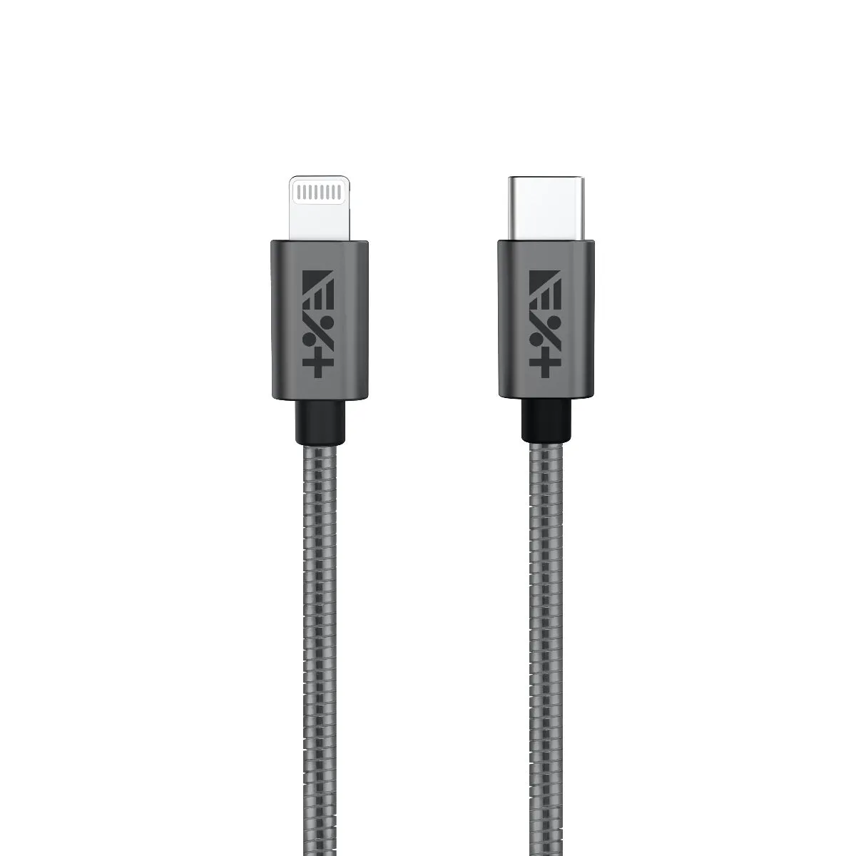 Next One USB-C na Lightning 1,2 m metalni kabel - svemirski siva — Next One USB-C na Lightning 1,2 m metalni kabel - svemirski siva