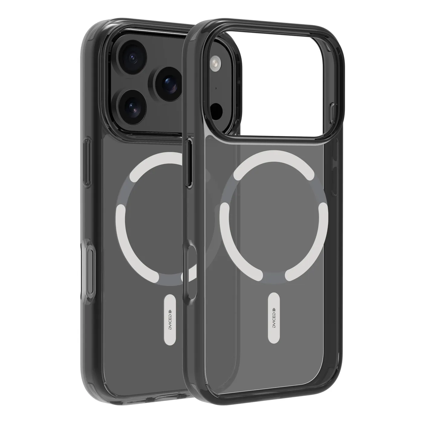 Dviced zatamnjena MagSafe maskica za iPhone 17 Pro - srebrna — Dviced zatamnjena MagSafe maskica za iPhone 17 Pro - srebrna