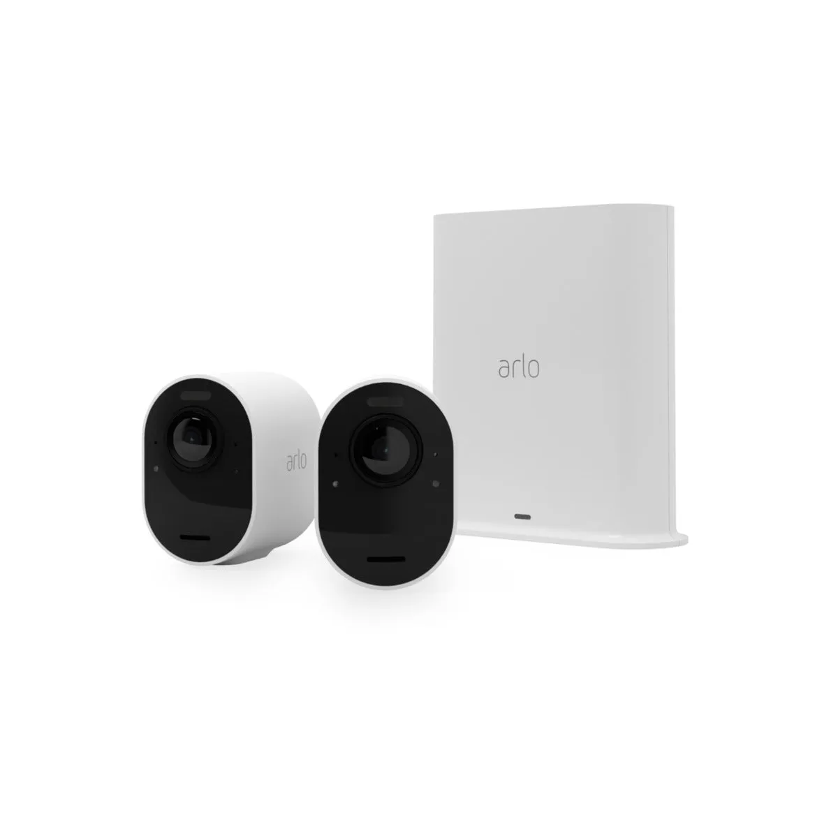 ARLO Ultra 2 vanjska sigurnosna kamera (set od 2 kamere + bazna stanica) - bijela — ARLO Ultra 2 vanjska sigurnosna kamera (set od 2 kamere + bazna stanica) - bijela