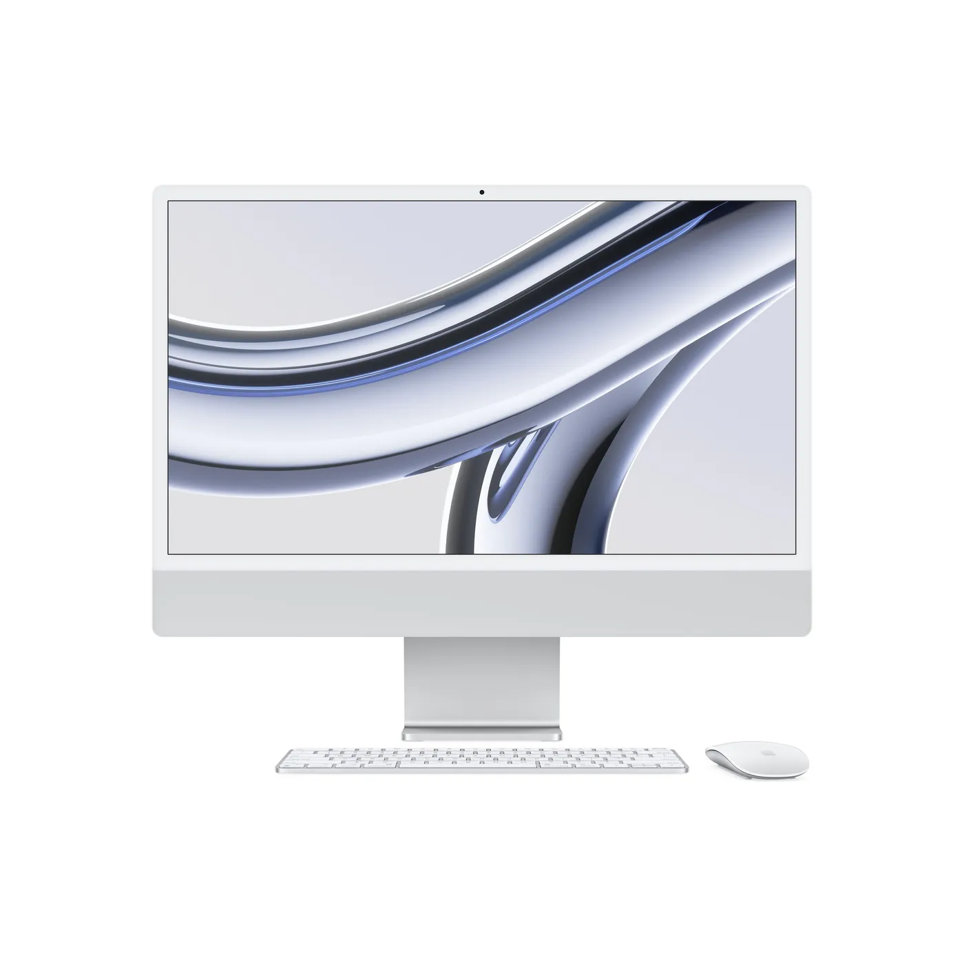 24-inčni iMac Retina 4.5K: M3 s 8-jezgrenim CPU i 10-jezgrenim GPU, 24 Go, 1 To - srebrna - međunarodna tipkovnica — 24-inčni iMac Retina 4.5K: M3 s 8-jezgrenim CPU i 10-jezgrenim GPU, 24 Go, 1 To - srebrna - međunarodna tipkovnica
