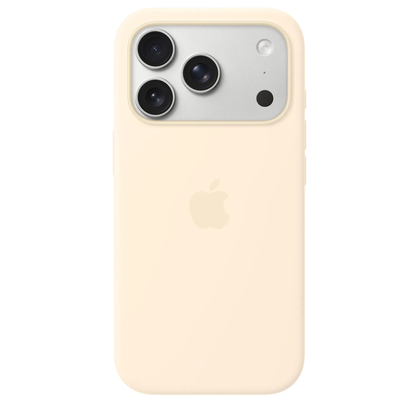 iPhone 17 Pro Silicone Case with MagSafe – Vanilla — iPhone 17 Pro Silicone Case with MagSafe – Vanilla