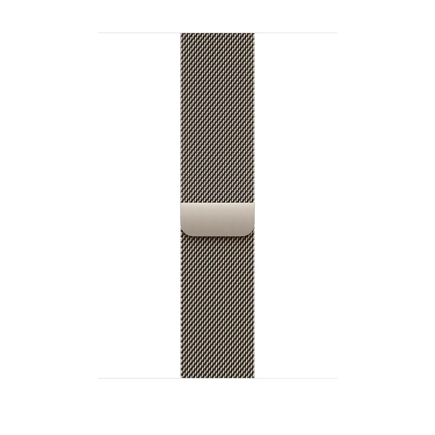 46mm Natural Milanese Loop - S/M — 46mm Natural Milanese Loop - S/M