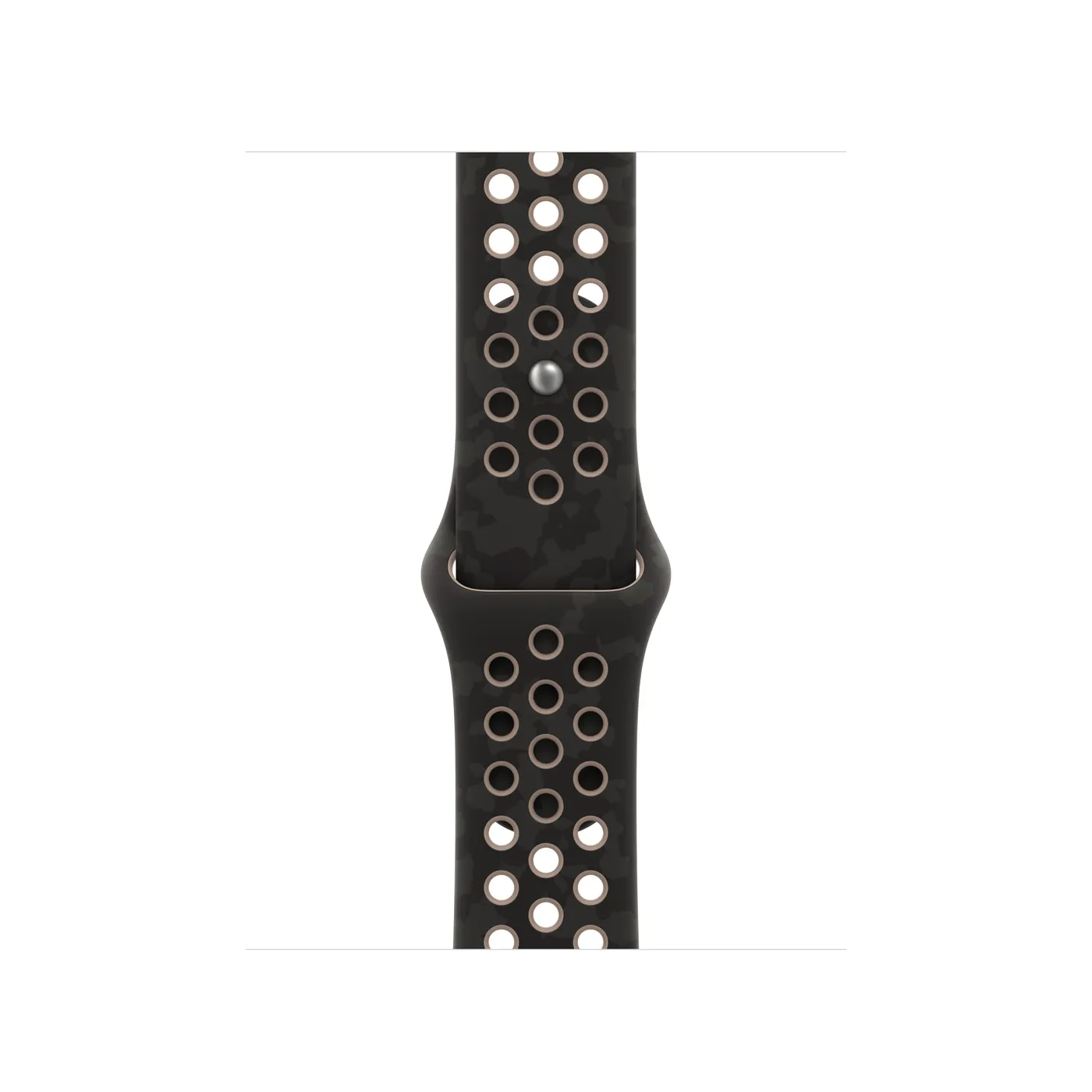 42mm After Dark Black Nike Sport Band - M/L — 42mm After Dark Black Nike Sport Band - M/L